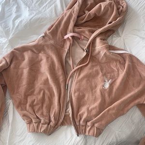 The cutest playboy velour jacket